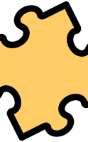 Never ending jigsaw puzzle piece