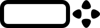 LCD display with controls