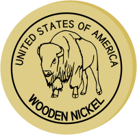 Wooden Nickel