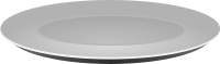 Plain Grey Plate