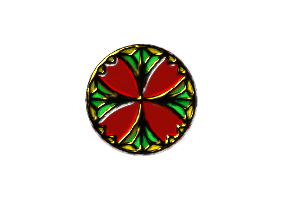Quatrefoil Enamel