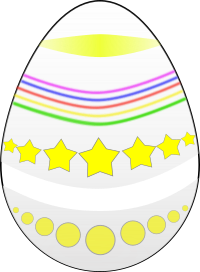 Easter egg (Painted)