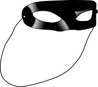 Lone Ranger style mask