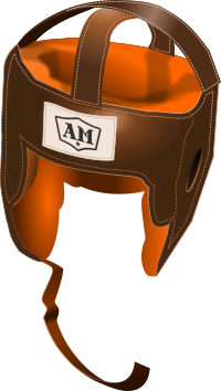 Antique Boxing Headgear