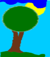 Tree and Clouds
