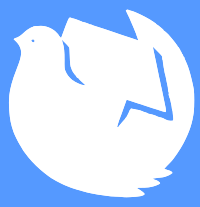 dove, hammer and sickle