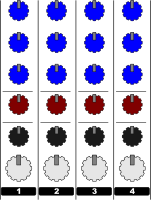 Mixer knobs