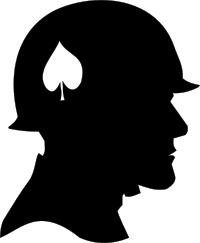 U.S. World War Two Soldier Silhouette