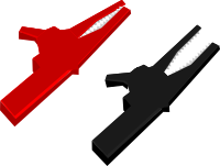 Alligator clips
