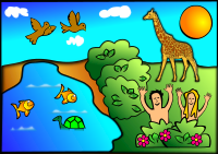 Creation Scene Complete