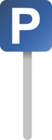 Parking sign