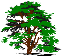 simple vector tree