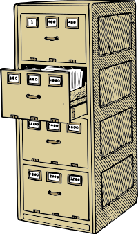 vertical document trays