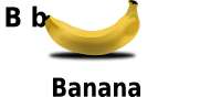B for Banana