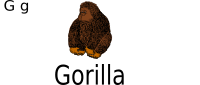 G for Gorilla