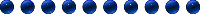 Glass Blue Ball Decore