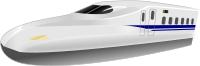 Shinkansen N700 Frontview