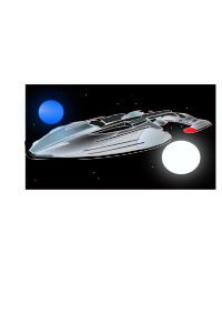 My First Inkscape Space Scene