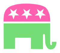 gop elephant transparent background