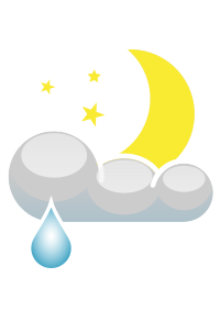 Meteo notte piovosa
