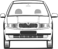 Skoda Fabia - front view