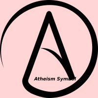 Atheism Symbol (A in Circle)