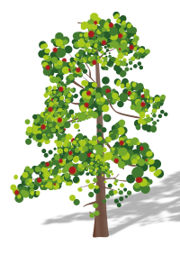 Tree with flowers
