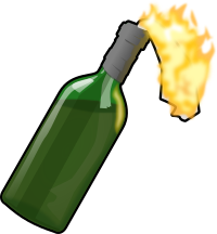 molotov cocktail