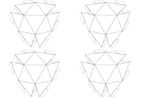 32 net geodesic sphere
