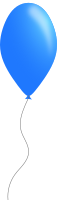 Blue balloon
