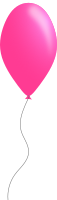 Pink balloon