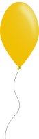 Yellow balloon