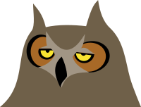 Owl bored