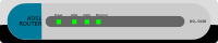 Router adsl-500b