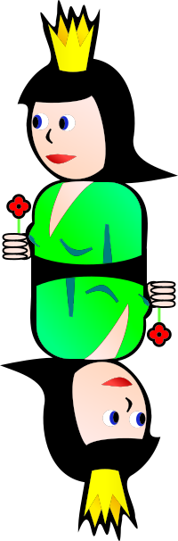 Double Queen of Clubs