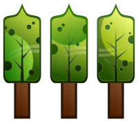 Stylised Abstract Trees