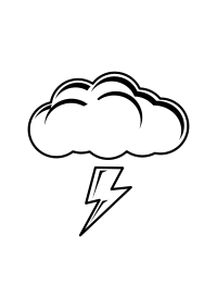 Thundercloud Black & White