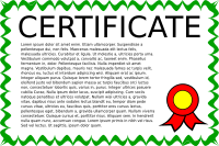 Certificate in colour