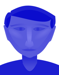 male head