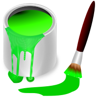color bucket green