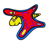 drawn butterfly