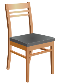 Wooden chair