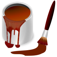 color bucket brown