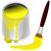 color bucket yellow
