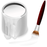 color bucket white