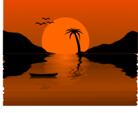 Sunset Waterscene