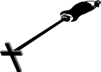 Branding Iron -- Cross