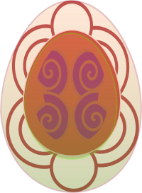 Pysanka Egg (2) / ÐŸÐ¸ÑÐ°Ð½ÐºÐ°