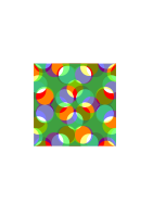 Colourful Square pattern 3