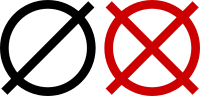Icon indicating Broken or Unavailable Status